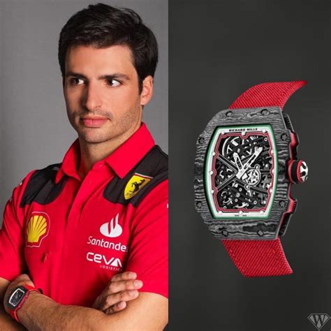 charles sainz Richard Mille